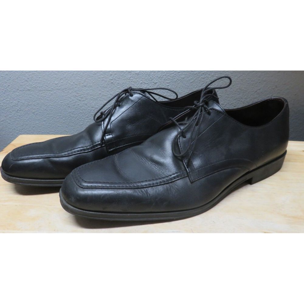 Allen Edmonds Tribeca Dress Shoes Mens Size 12 D Black Leather Lace Up